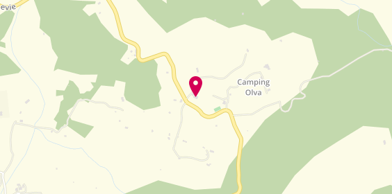 Plan de Camping Olva‎, Route de la Castagna, 20100 Sartène