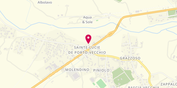 Plan de Camping Santa Lucia, Lieu-Dit Mulindinu Sainte Lucie de Porto Vecchio, 20144 Sainte Lucie De Porto Vecchio