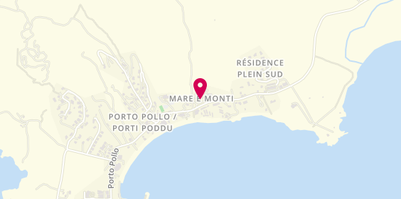 Plan de Camping Mare E Monti, Porto Pollo, 20140 Serra-di-Ferro