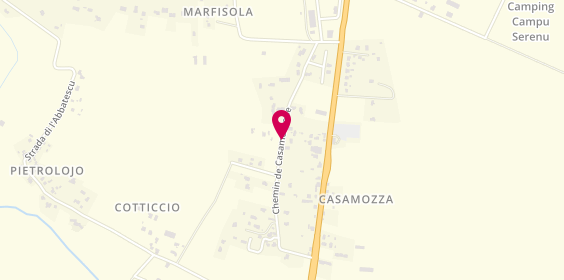 Plan de Camping Via Romana, 481 Via Romana, 20243 Prunelli-di-Fiumorbo