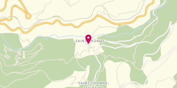 Plan de Camping Municipal Francois Rouquet, Route Saint Thomas, 66360 Fontpédrouse
