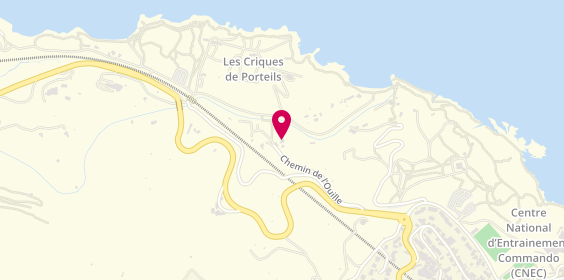 Plan de Camping Les Amandiers, Route des Campings, 66190 Collioure