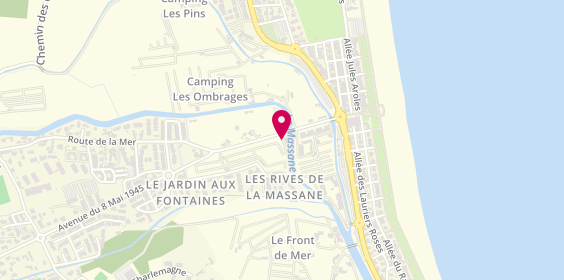 Plan de Camping la Plage Argelès, avenue Général de Gaulle, 66700 Argelès-sur-Mer