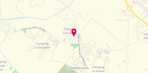 Plan de Camping Les Galets, Route de Taxo à la Mer, 66700 Argelès-sur-Mer