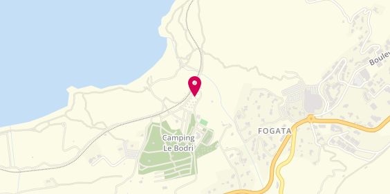 Plan de Camping le Bodri, Route Nationale 197, 20256 Corbara