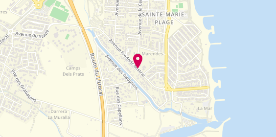 Plan de Marinette, 21 Avenue Frédéric Mistral, 66470 Sainte Marie