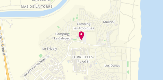 Plan de Les Tropiques, 11 Boulevard de la Plage, 66440 Torreilles