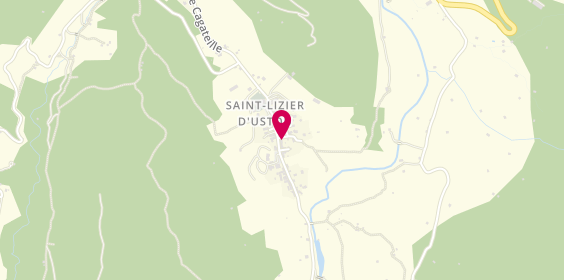 Plan de Camping Municipal, Piscine Saint Lizier, 09140 Ustou
