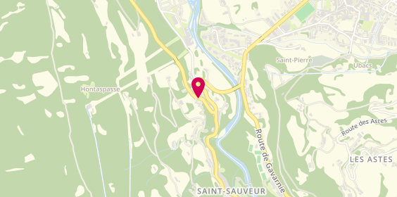 Plan de Camping Pyrénévasion, Sazos Route Ardiden, 65120 Luz-Saint-Sauveur