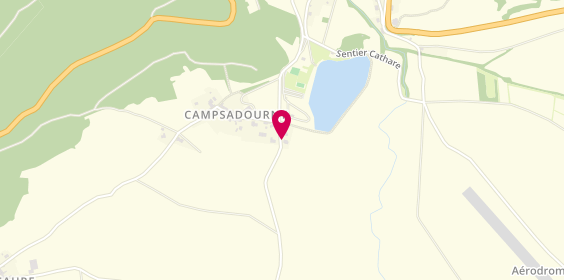 Plan de Camping de Puivert, Campsadourny Route Escale, 11230 Puivert