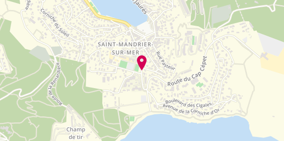 Plan de Camping Municipal, Avenue Marc Baron, 83430 Saint-Mandrier-sur-Mer