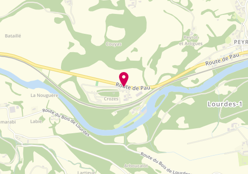 Plan de Le Prat Dou Rey, 31 Route de Pau, 65270 Peyrouse