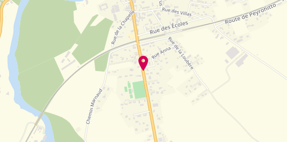 Plan de Camping Municipal le Stade, Route Saint Girons, 31360 Saint-Martory