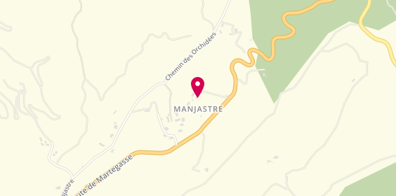 Plan de Camping Manjastre, 150 chemin des Girolles, 83230 Bormes-les-Mimosas