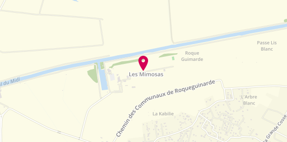 Plan de Les Mimosas - Camping Hérault | Camping Vias | Portiragnes, Port Cassafières, 34420 Portiragnes