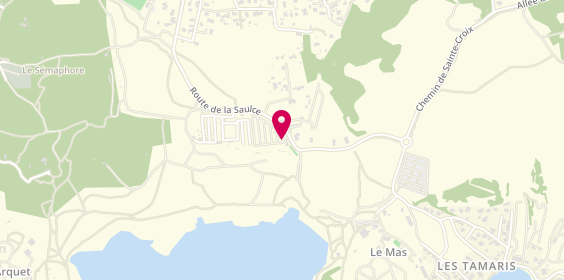 Plan de Camping Pascalounet, 9 Route de la Saulce, 13500 Martigues