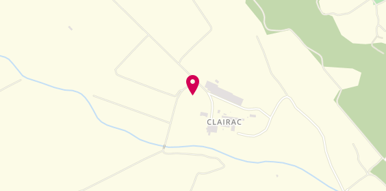 Plan de Camping Clairac, Route de Bessan, 34500 Béziers
