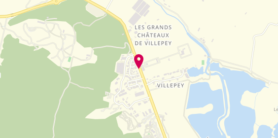 Plan de Camping Sandaya Riviera d'Azur, 189 Les Grands Châteaux De
Villepey, 83370 Saint-Aygulf