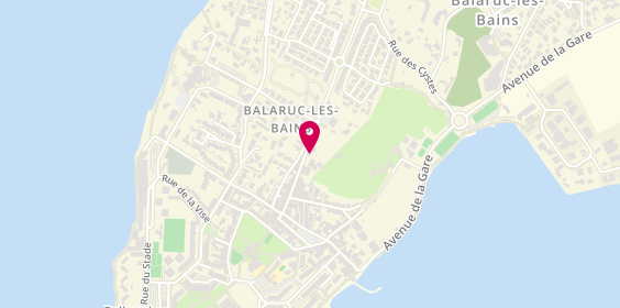 Plan de Regie Municipale Camping, Avenue Montpellier, 34540 Balaruc-les-Bains