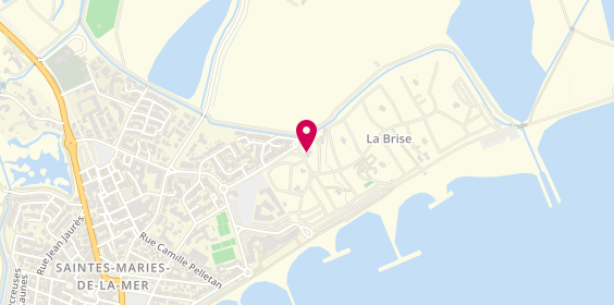 Plan de Camping la Brise de Camargue, Rue Marcel Carrière, 13460 Saintes-Maries-de-la-Mer