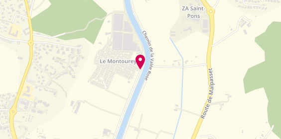 Plan de Le Montourey, 2399 Rue Montourey, 83600 Fréjus