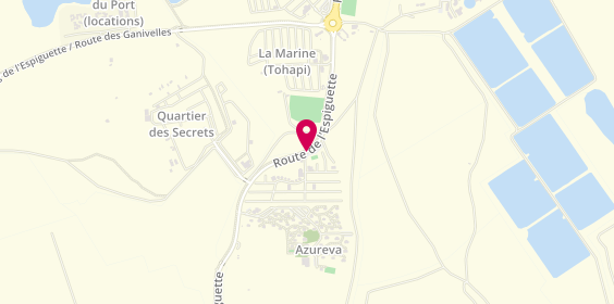 Plan de Les Petits Camarguais, 2495 Route de l'Espiguette, 30240 Le Grau-du-Roi