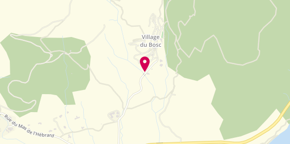 Plan de Camping Village du Bosc, Bât A 5 Chemin Ricazouls, 34800 Octon
