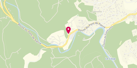 Plan de Les Pinedes By Nikkei House, 1402 Route du Pont de Pierre D6, 06480 La Colle-sur-Loup