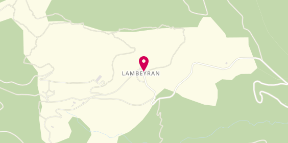 Plan de Domaine de Lambeyran SCI, Hameau Lambeyran, 34700 Les Plans