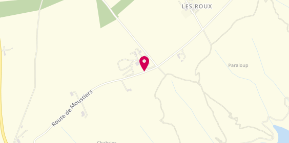 Plan de Camping Poney, Route de Moustiers, 04500 Sainte-Croix-du-Verdon