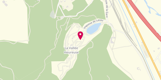 Plan de Domaine de la Vallee Heureuse, Impasse Lavau, 13660 Orgon