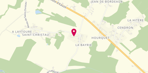 Plan de Camping de Labeyrie, Route d'Eauze, 32150 Larée