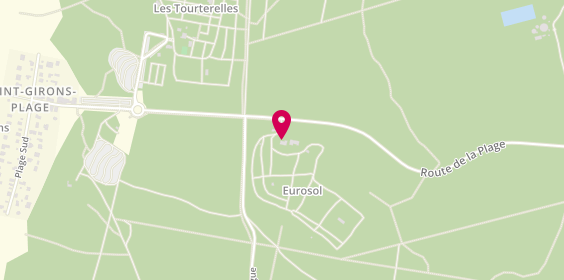 Plan de Camping Eurosol - Ciela Village - Landes, 4259 Route de la Plage, 40560 Vielle-Saint-Girons