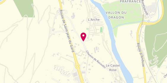 Plan de Camping de l'Arche, Route de Saint-Jean du Gard, 30140 Anduze