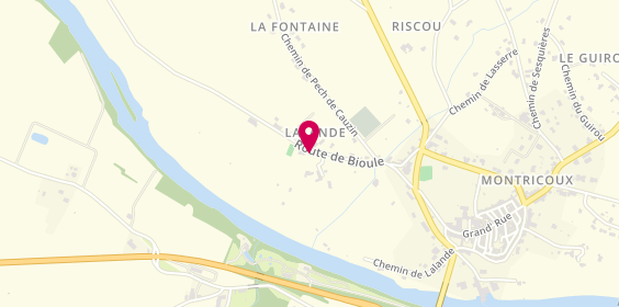 Plan de Le Clos Lalande, 359 Route de Bioule, 82800 Montricoux