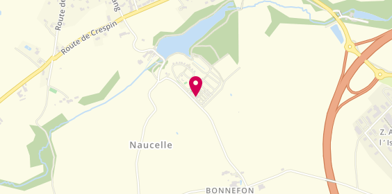 Plan de Camping du Lac de Bonnefon, L'Étang de Bonnefon, 12800 Naucelle