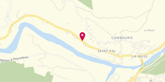 Plan de Camping Saint-Pal, Camping Saint Pal
Route des Gorges du Tarn, 12720 Mostuéjouls