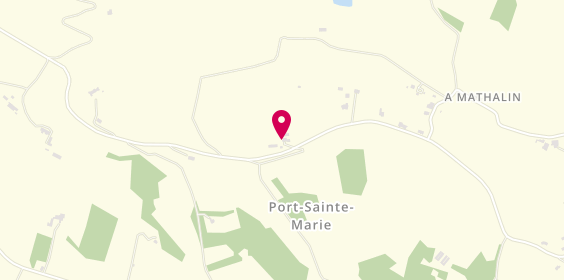 Plan de Domaine Roccas, La Boussaque
1270 Route d'Espalays, 47130 Port-Sainte-Marie