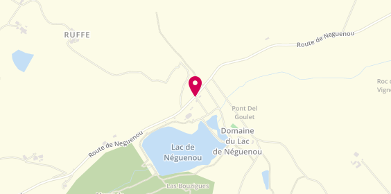 Plan de Le Domaine du Lac de Neguenou, Domaine du Lac de Néguenou 2980 Route de Néguenou, 47360 Prayssas