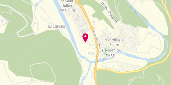 Plan de Le Val des Cévennes, 5 Route de Mende, 48400 Florac-Trois-Rivières