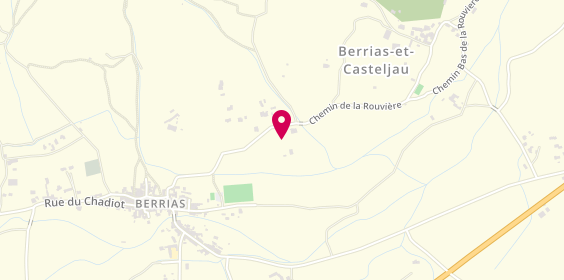 Plan de Camping la Source, 540 chemin de Ma Rouvière, 07460 Berrias-et-Casteljau