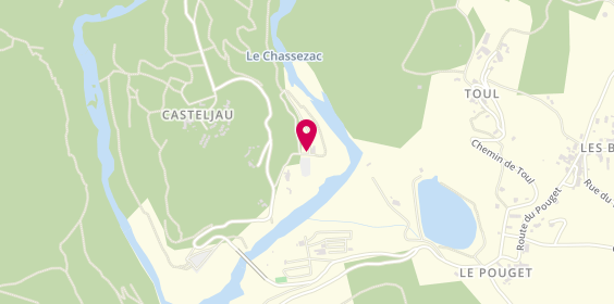Plan de Camping Les Actinidias, 179 chemin des Cayres, 07460 Berrias-et-Casteljau