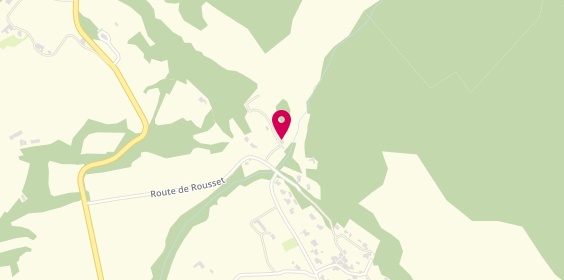 Plan de Les Terrasses Provencales, 450 Route de Rousset, 26110 Venterol
