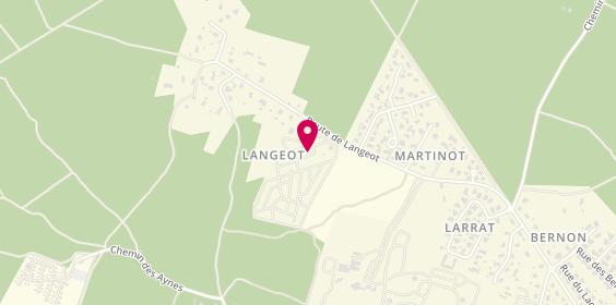 Plan de Camping le Langeot, 2603 Route de Langeot, 40460 Sanguinet