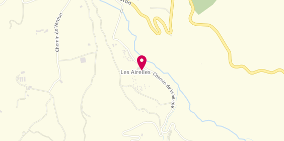 Plan de Chalets - Camping Les Airelles - Serre Ponçon, Route des Orres, 05200 Baratier