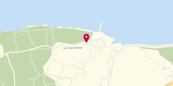 Plan de Camping Municipal la Garenne, Lieu-Dit la Garenne
1170 Route de la Plage, 05200 Crots