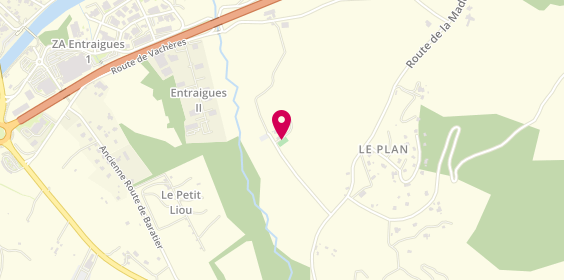 Plan de Camping Les Grillons, Route de la Madeleine, 05200 Embrun