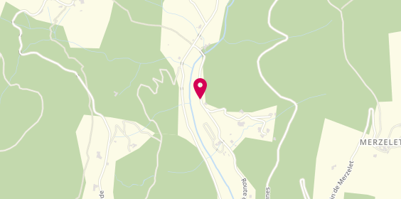 Plan de Camping le Chaudebry, Route de Landes, 07110 Vinezac