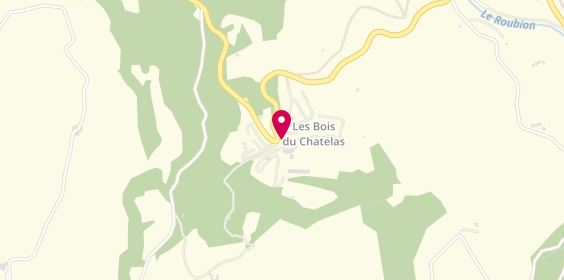 Plan de Camping Les Bois du Châtelas - Ciela Village - Drôme, 1115 Route de Dieulefit, 26460 Bourdeaux