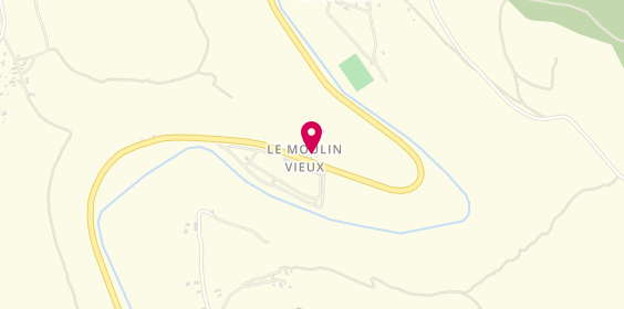 Plan de Le Moulin Vieux, Moulin Vieux, 46320 Brengues